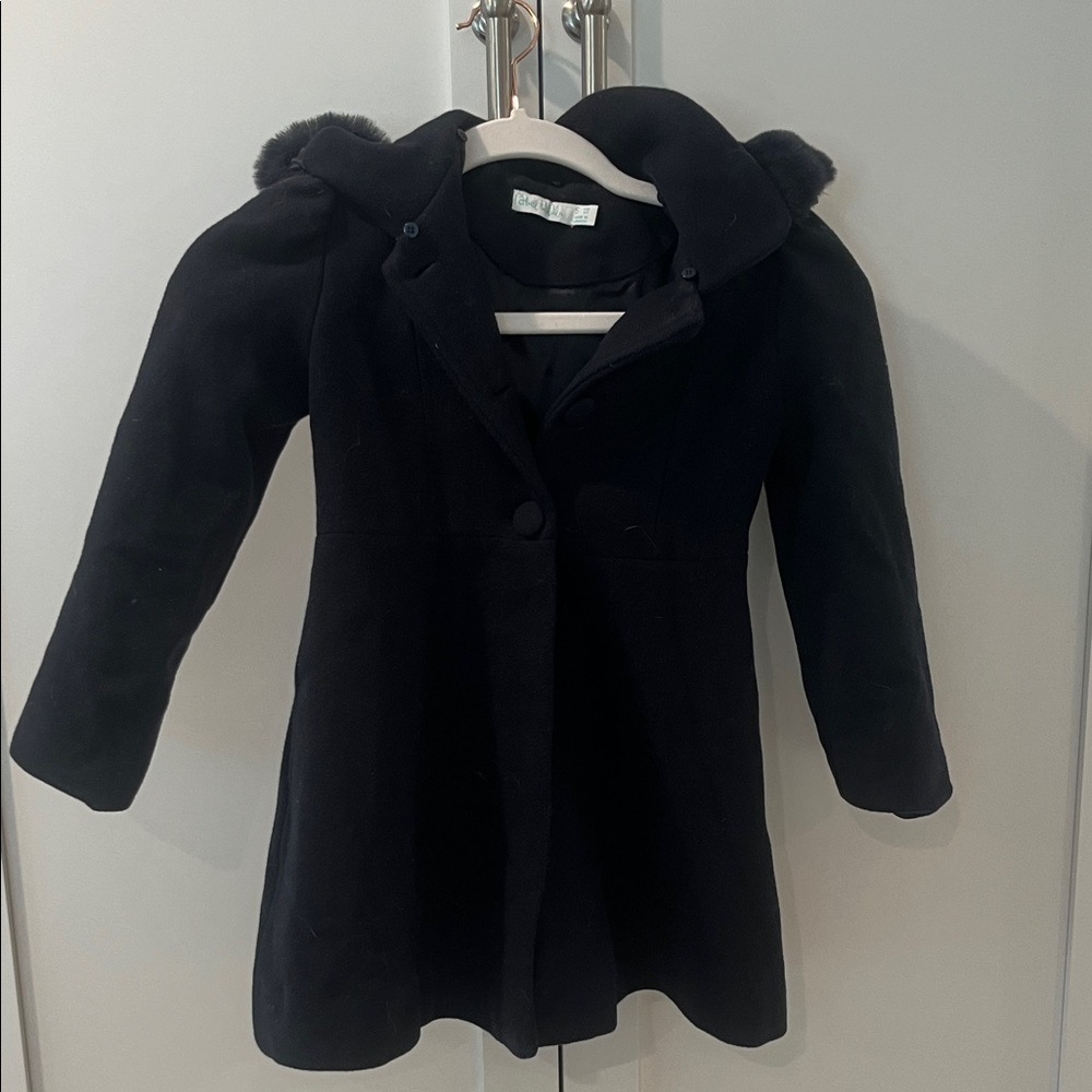 Elegant Navy Kids Pea Coat